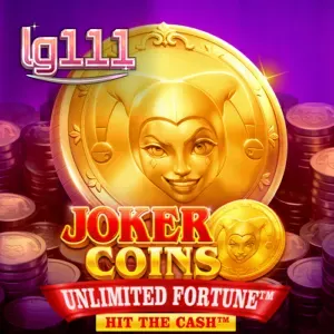 Tampilan antarmuka slot Joker Coins Unlimited Fortune dengan nuansa klasik